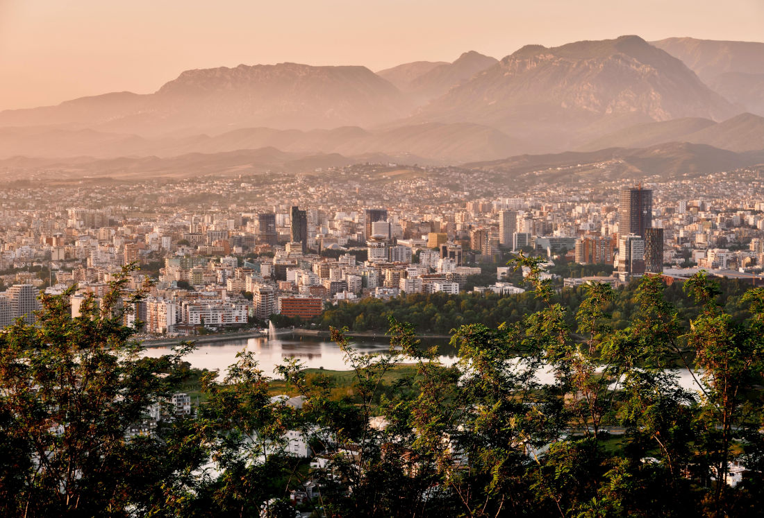 An image of Tirana, Albania