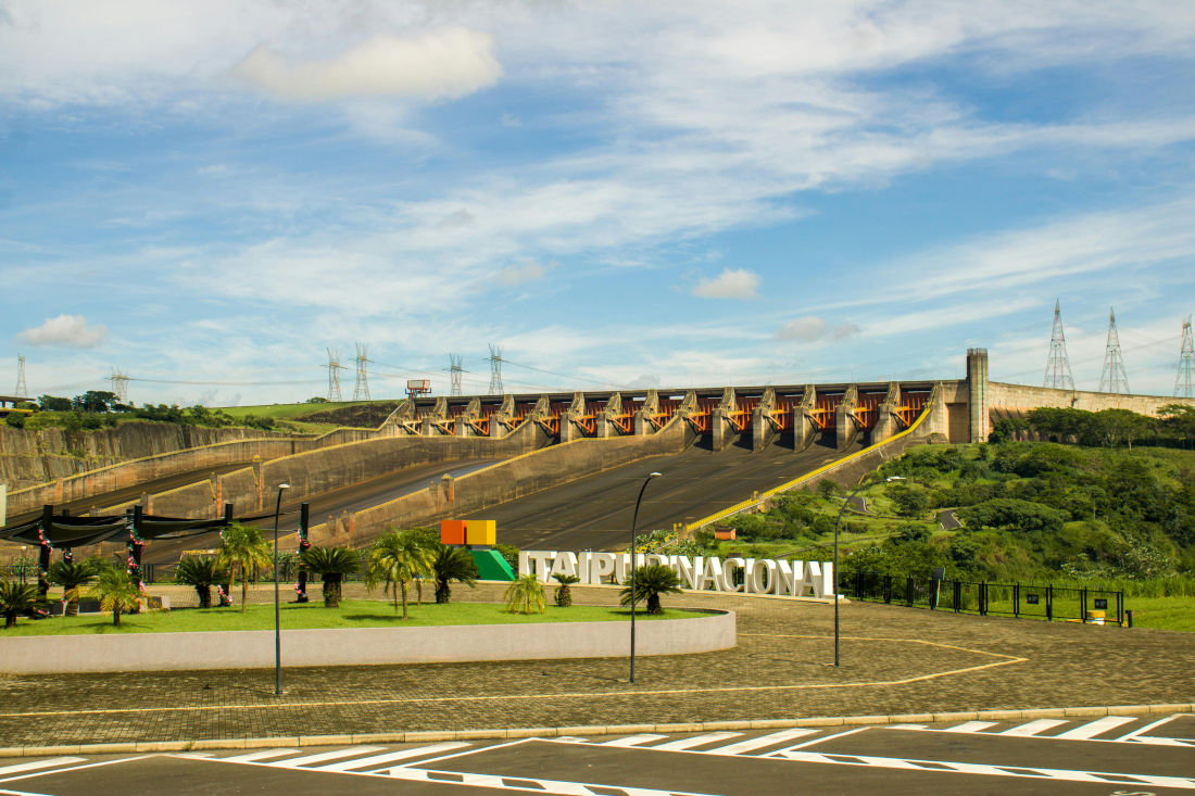 A picture of a renewable energy source in Brazil